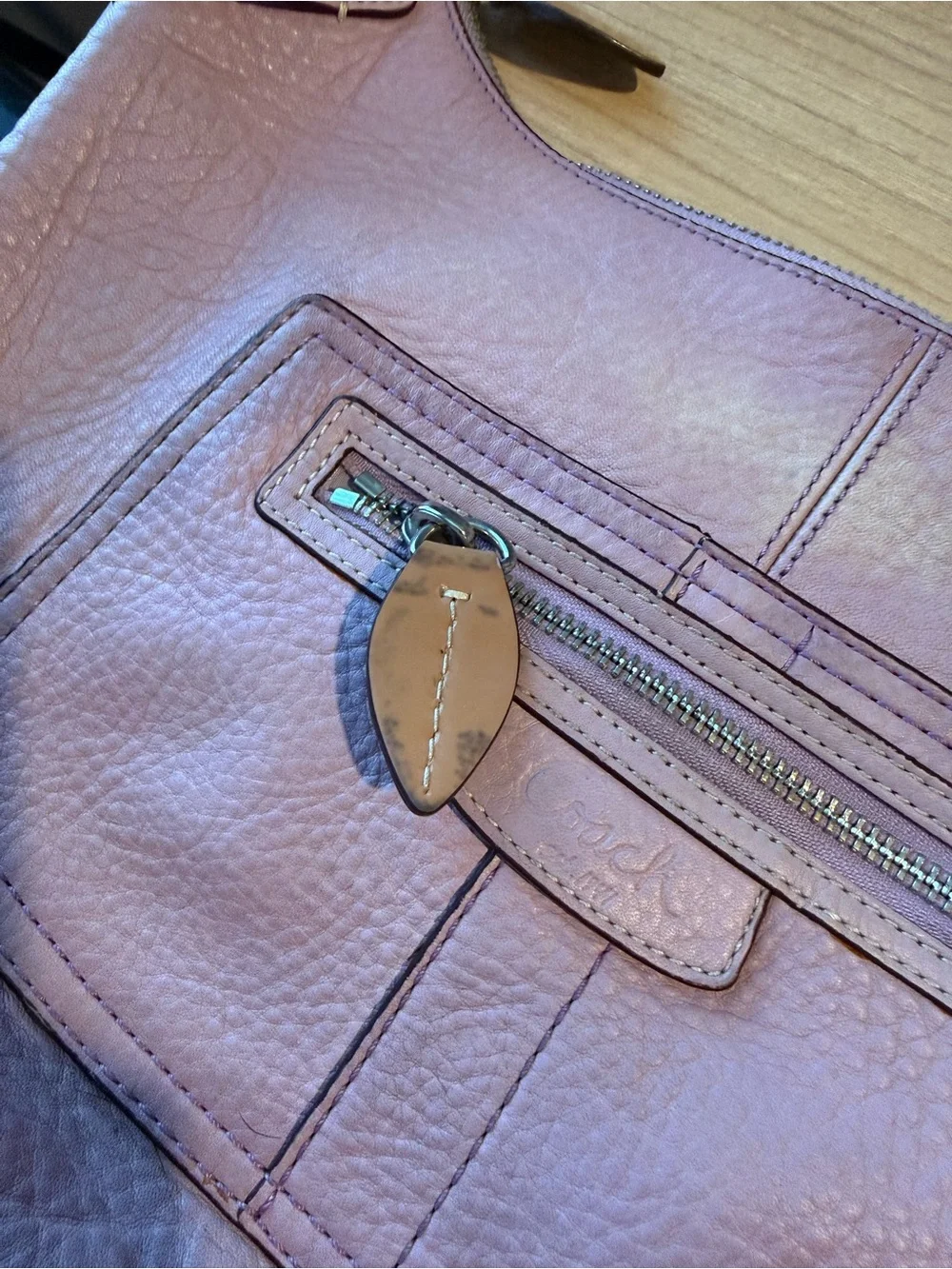 Vintage Coach Penelope Pebble Hobo Bag Purse